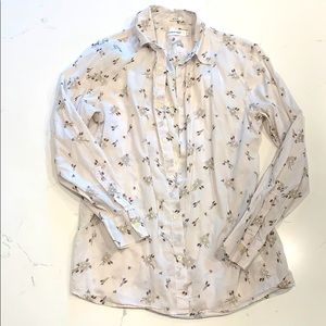 Calvin Klein Men shirt floral print Size M